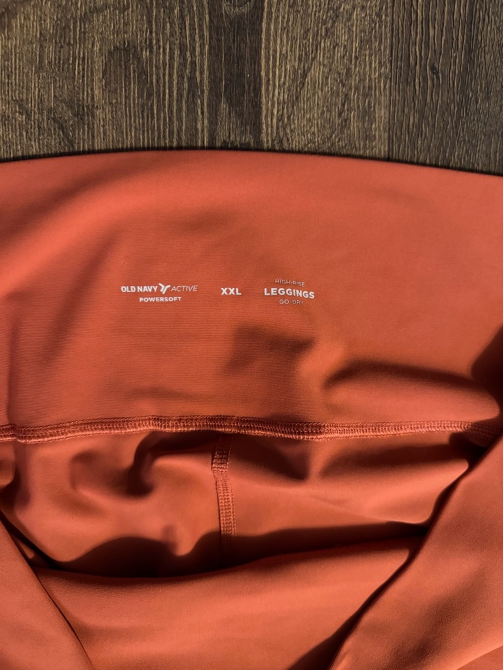 Old Navy | Orange Powersoft High-Rise Leggings | XXL - Picture 4 of 6